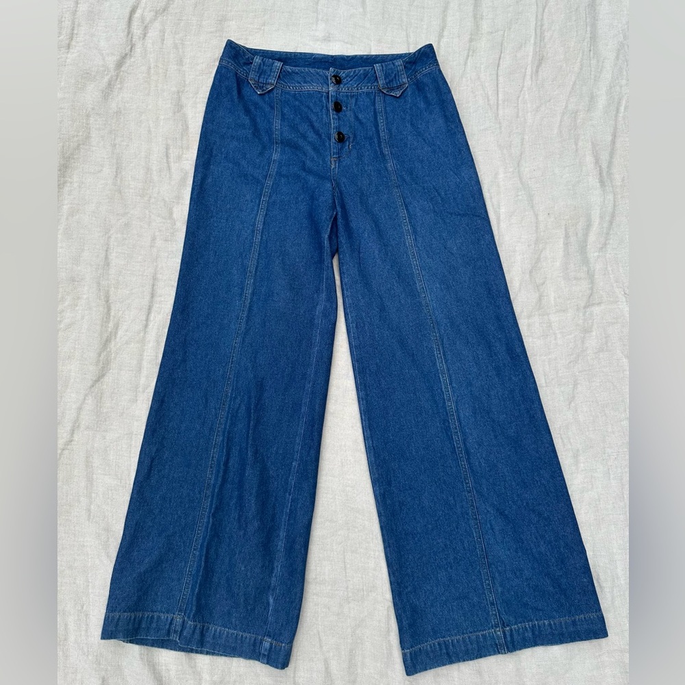 Vintage Forenza Retro Women’s Wide Leg High Rise Jeans - 8